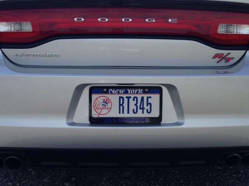 Custom License Plate Frame Dodge Charger Forum